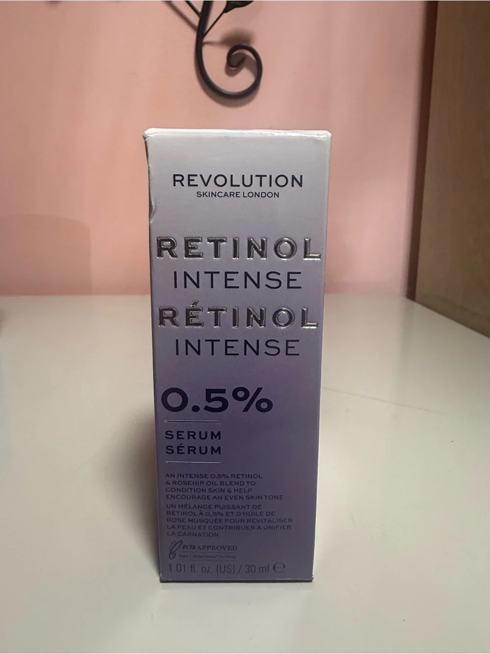 Revolution Skincare London Retinol Intense 0.5% Face Serum 30 mL / 1.01 fl oz